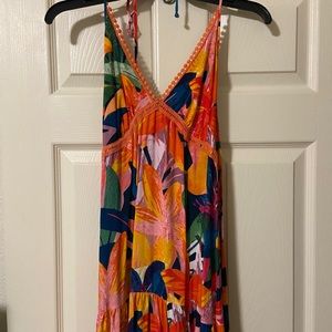 Floral maxi dress